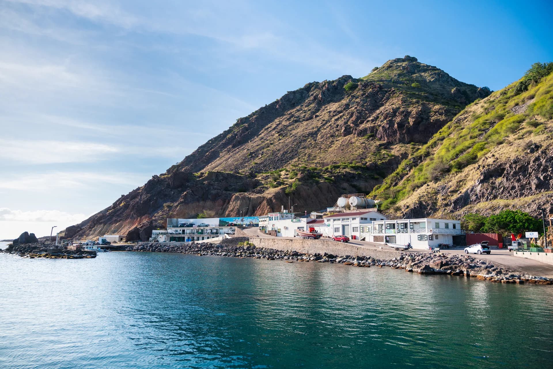 Sea Saba diving operation at Fort Bay Harbor, Saba