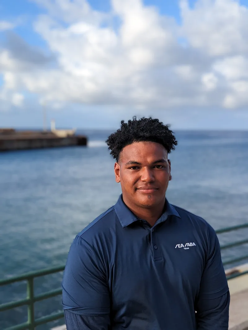 Lenny, Boat Captain & Divemaster at Sea Saba