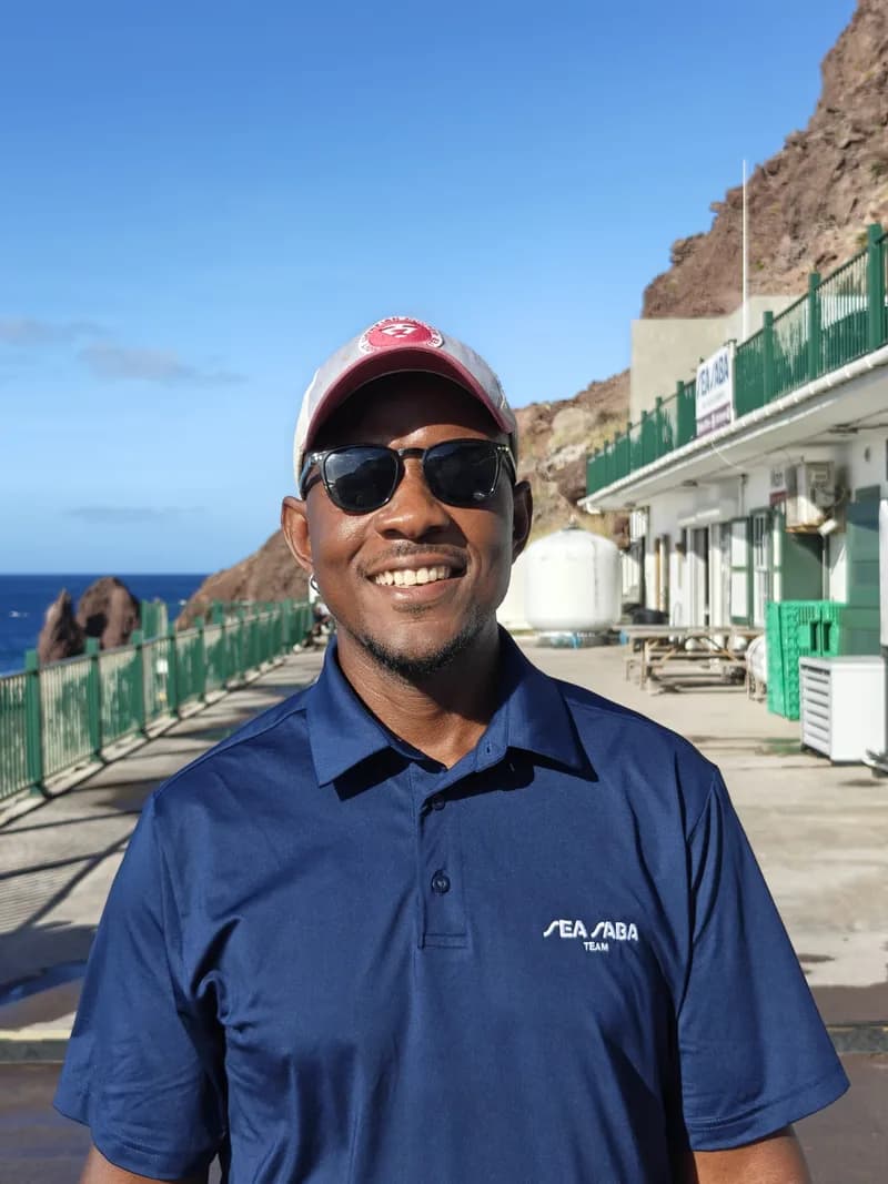 Lionel, Dive Instructor at Sea Saba