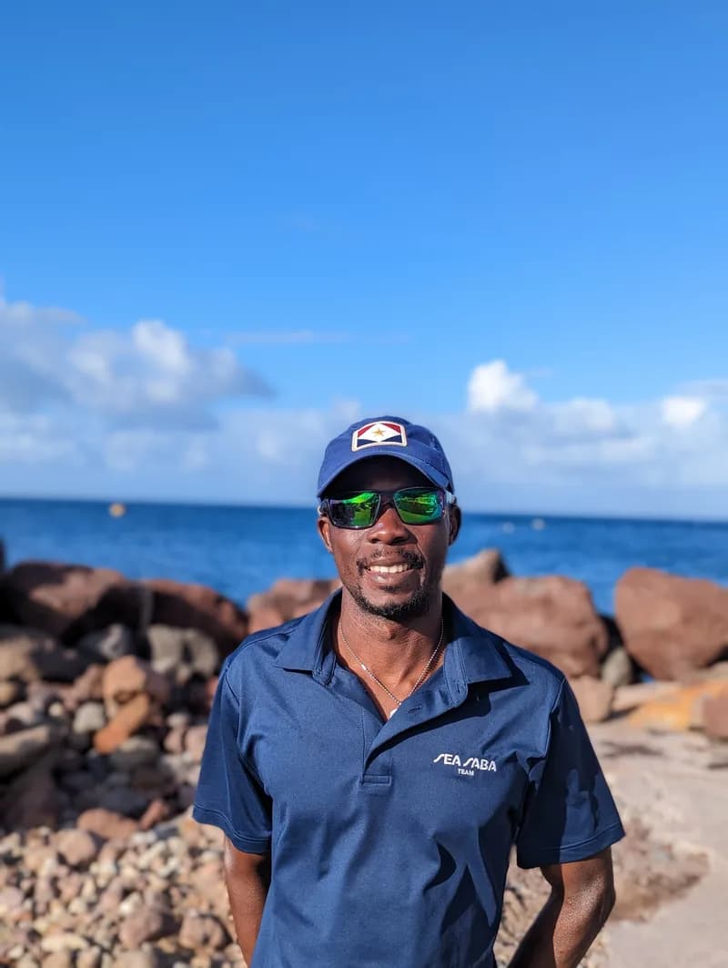 Robins, Boat Captain & Divemaster at Sea Saba